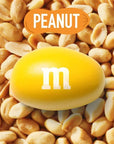 MM Peanuts Candy  2lb Bulk Peanut MMs Candy  50 Fun Size Individually Wrapped MM Candy  Peanut Chocolate MMs Bulk Candy  Chocolate Candy Bulk Bag  2 Pounds