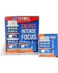 LyvWel Aidarall Intense Focus Capsules - Premium Brain Booster for Laser Focus, Energy & Enhanced Memory - 20-Pack (40 Servings)