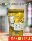 Whole Milk Instant Powder 11 0z Kosher certified Halal certified Product of USA