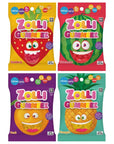 Zolli Gummies Variety  Delicious Zero Sugar AllergyFree KETO Vegan Clean Teeth Candy  4 Packs of 194oz Each for a Convenient and Flavorful Snacking Experience