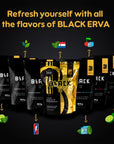 BLACK ERVA  Brazilian Yerba Mate Terere  Selected Herbs  Longlast Flavor  17637 OZ 500g Burrito