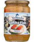 Yehuda Sweet Gefilte Fish 24oz 2 Pack Kosher for Passover