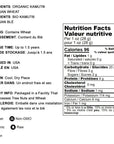 Food to Live Organic Rolled KAMUT Khorasan Wheat Flakes 15 Pounds  NonGMO Made from Whole Wheat Berries Kosher Bulk Great for Cereal Granola Muffins and Milling into Flour for Baking