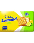 Julie's Le-Mond Puff Lemon Flavored Cream Sandwich Biscuit - 170 gm