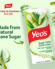 Yeos Sugar Cane Drink with No Added Flavoring Pack of 24 85 Fl Oz Cartons  Natural Energy Drink Full of Antioxidants and Minerals  Premium Raw Sugarcane Juice Drink with Caramel