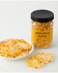 Premium Dried Pineapple 5 Oz142gDehydrated Pineapple Slices100 NaturalNo Sugar Added  No Additives