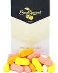 SweetGourmet Colored Circus Peanuts  Retro Marshmallow Candy  1 Pound