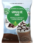 Big Train Blended Ice Coffee Chocolate Mint 35 Pound Powdered Instant Coffee Drink Mix Serve Hot or Cold Makes Blended Frappe Drinks