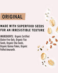 purely elizabeth Superfood Oats, Original, Amaranth, Quinoa Flakes, Flax Seeds, Chia Seeds,Gluten-Free, Non-GMO, 10oz (3 Ct.)