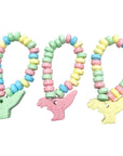 Dinosaur Candy Bracelets  Individually Wrapped Bulk 24 pieces  Great for Dinosaur Birthday Party Goody Bags Party Favor Candy for Kids Dinosaur Bracelet