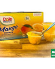 Dole Mango Chunks Fruit Cups in 100 Juice 4 Ounce Cups 16Count