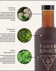 Three Spirit NonAlcoholic Alternative Spirits  Starter Gift Set  Choose Your Mood For Every Occasion  With Adaptogens  Nootropics  Livener Elixir  Nightcap  Award Winning Gluten Free  Vegan