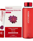 FOODOLOGY Red Bottle Coleology Drink Mix (Pack of 1, 15 days)