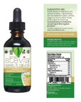 CRAVESTEVIA Organic Stevia Liquid Drops Soda Pop 4 Pack Variety Bundle  Cola Ginger Ale Root Beer Cream Soda  Zero Calorie NonGMO Flavored Stevia Sugar Substitute for Sugar Free Soda Pop