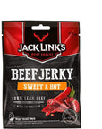 Jack link's Beef Jerky Sweet & Hot High Protein Meat Snack Dried Halal Beef- 1X70Gr