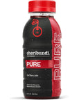 Cheribundi 100 PURE Tart Cherry Juice No Sugar added  Pro Athlete Post Workout Recovery  Fight Inflammation and Support Muscle Recovery  8 oz 12 Pack