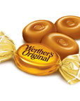 Werthers Original Caramel Hard Candy Individually Wrapped Creamy Soft Smooth  Treat Box Included Caramel Classic Real Butter Fresh Cream  2 Bags