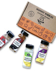 Grilling Smoking BBQ Rub Gift Set - Nummy Nibbles Griller's 4-Pack