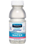 ThickIt Clear Advantage Thickened Water  Mildly ThickNectar 8 oz Bottle Pack of 1