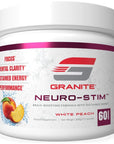 Granite® Neuro-Stim (White Peach) Brain Boosting Nootropic  Energy Formula