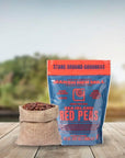 Marsh Hen Mill Sea Island Red Peas Premium Quality Pure Heirloom Red Cowpeas for Southern Cooking High Fiber Nutrient Rich Legumes Ideal for Hoppin John  More  Non GMO All Natural Ingredients 24 oz