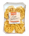 Mantova Fettucine Egg Pasta Nest Made in Italy with Farm fresh  Free range Italian eggs  332 egg Bronze die and slow dried dried for premium quality pasta Pack of 3