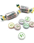 Candy Money Rolls 2Lb Bulk Bag  Candy Coins In Assorted Fruit Flavors  Packaged By By Snackadilly