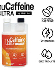 nuCaffeine ULTRA  94 Servings  Caffeine from Coffee Beans  Vitamin B3  Electrolytes  includes handy togo tube  Transform any drink into an energy drink  No Carbs No Sugars No Calories