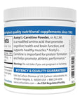 Carlson - Acetyl L-Carnitine Powder, Free-Form Amino Acid, Cognitive Health, Brain Function & Muscle Support, 3.53 oz (100 g)