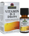 Nature's Answer Vitamin D-3 Drops 4000 IU 0.5 Fluid Ounce | Natural Immune Booster | Promotes Muscle and Bone Function | Supports Cardiovascular Health