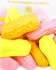 SweetGourmet Colored Circus Peanuts  Retro Marshmallow Candy  1 Pound