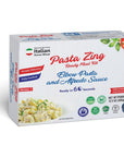 Pasta Zing Ready Pasta Meals Kit Elbow Pasta and Alfredo Sauce  Ready To Eat Microwavable Kit Ready in 60 Seconds 123oz Pack of 6 Precooked Meals  Meals Box  Dinner Box