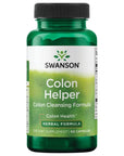 Swanson Colon Helper - Promotes Digestive Health Using Vervain, Goldenseal Root, Slippery Elm Bark & More - Herbal Supplement Aiding Healthy Eliminations - (60 Capsules) 1 Pack