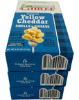 Cabot Macaroni  Cheese Classic Yellow Cheddar Bundle Includes Three 625 oz Boxes of Cabot Classic Yellow Cheddar Shells  Premium Aged Cabot Macaroni  Cheese along with a Reusable Leftover Bag