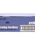 MW Polar Smoked Brisling Sardines in Spring Water 352 oz Can Wild Caught Pack of 12