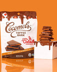 Cocomels Oatmilk Chocolate Covered Toffee Bark 35oz 6 Pack