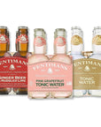 Fentimans Sparkling Variety Pack Pink Grapefruit Tonic Water Ginger Beer  Muddled Lime Tonic Water  Craft Soda Natural Mixers Botanically Brewed  4 of Each 67 Fl Oz Pack of 12