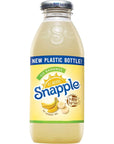 Snapple Go Bananas All Natural 16 Fl Oz Pack of 4 Total of 64 Fl Oz