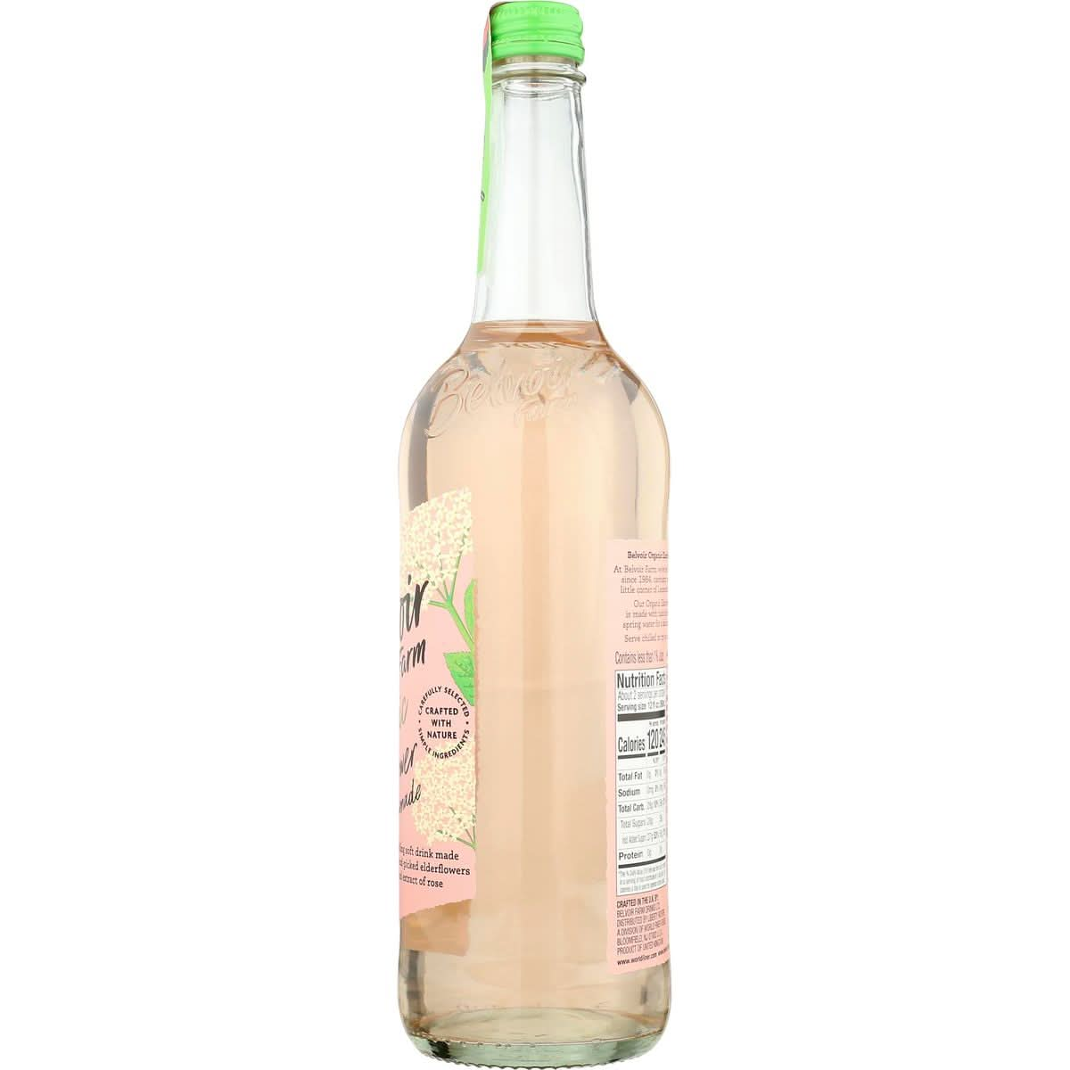 Belvoir Organic Elderflower Rose Lemonade 254 FZ