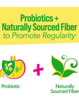 Culturelle Kids Probiotic + Fiber Packets (Ages 3+) - 24 Count - Digestive Health & Immune Support - Helps Restore Regularity (Packaging may vary)