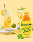 Wonder Lemon Organic Lemon Mint Cold Pressed Juice 845oz 6 Pack