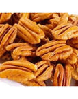 Whole Shelled  Dry Roasted Georgia Pecans With Himalayan Salt 1 Lb  Small Batch Roasted  Vegan  Keto Friendly  Healthy Southern Tastiness  Farm Fresh Nuts Brand