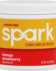 AdvoCare Spark Vitamin & Amino Acid Supplement - Focus & Energy Supplement Mix - Powdered Energy Supplement Mix - Powder Supplement Mix - Amino Acids - Mango Strawberry - 10.5 oz