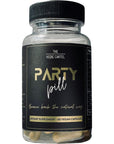 Party Pill- Natural Liver Aid and Support, Natural Hydration, Great After A Night of Drinking, Vitamin for Drinkers| Milk Thistle, Willow Bark, Prickly Pear, Vitamin B