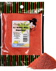 Authentic Red Li Hing Mui Powder  Flavor Fresh Fruit Candy Shave Ice or Cocktail Drinks  Sweet Sour  Salted Dried Plum Powder  Famous Asian Hawaiian Snack  25 Ounce