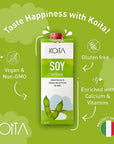 Koita Non-GMO Soy Milk (1L, 12-Pack)