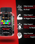 ALPHA LION Gains Candy, Supplement Pills That Support Weight Loss, Appetite Suppressant, Keto-Diet Friendly, Decrease Body Fat, Upgrade Energy & Workout Performance, 60 Capsules (MitoBurn®)