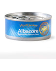 Vital Choice Albacore Tuna Can 6Pack  Natural WildCaught Canned Tuna  GlutenFree DolphinSafe LowSodium Certified Kosher and Sustainable Tuna In Organic Extra Virgin Olive Oil 375 oz Cans Pack of 6