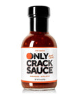 Only Crack Sauce Habanero Hot Sauce Extra Spicy - Organic Agave Nectar, No Artificial Flavor, and Gluten-Free Habanero Hot Sauce - Good as a Dipping Sauce, Marinade, and Food Condiments