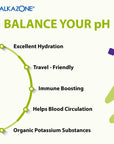 Alkazone Balance Your pH Antioxidants Alkaline Mineral Drops Single 125 Oz Pack Portable Yields 10 Gallons of alkaline antioxidant Water Unflavored pH Balance Hydration